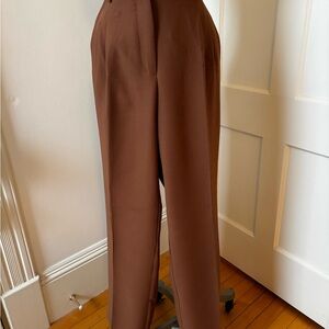 Classic Straight-Leg Men’s Pants in Brown